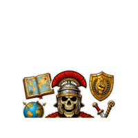 Julio Cesar Skull Sticker