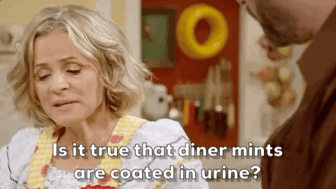 amy sedaris question GIF by truTV’s At Home with Amy Sedaris