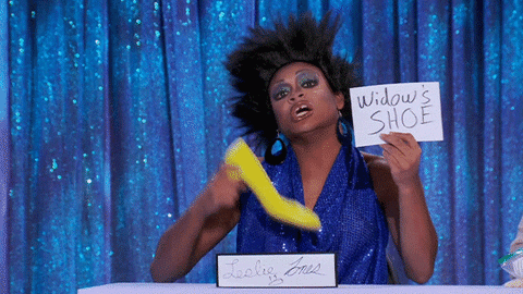 Leslie Jones GIF by RuPaul's Drag Race