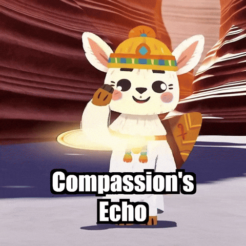 Wisdom Resonance GIF by Llamaozi