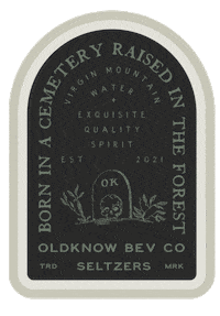 OldknowBevCo atlanta forest vodka gin Sticker