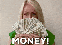 Money Cash GIF by Vikki Downey