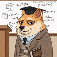 Judging Big Brain GIF by Doge Pound