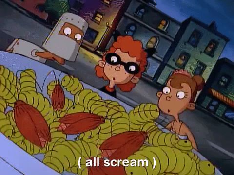 hey arnold nicksplat GIF