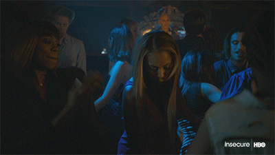 In The Club Dancing GIF by Insecure on HBO