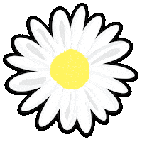 Happy Flower Sticker by Schoolgirl Style