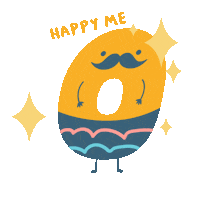 Happy Fun Sticker by Offspringinc