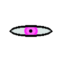 Pixel Eye Sticker