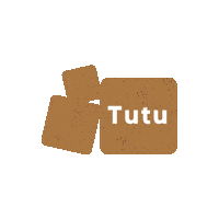 Caramel Sirup Sticker by Tutu Flavors