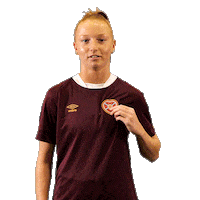 Football Hearts Sticker by Heart of Midlothian