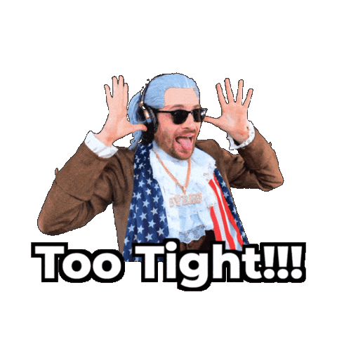 Doesnt Fit Its Tight Sticker