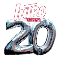 Intro Turns 20 Sticker by Intro Travel