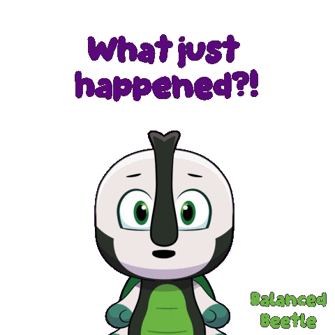 What Just Happened Bug Sticker by VeeFriends