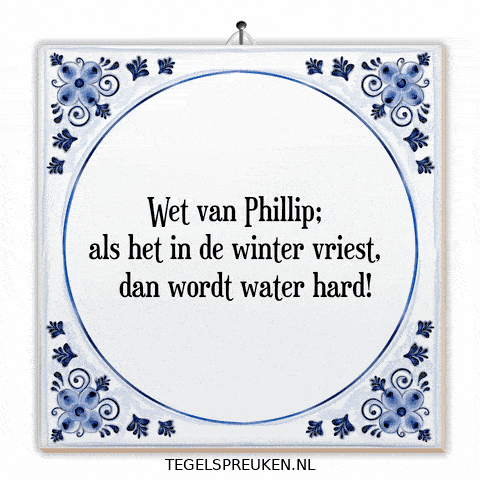 Water Winter GIF by Tegelspreuken.nl