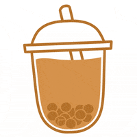 Bubble Tea Art GIF