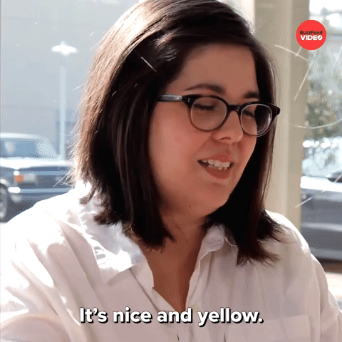 It's Nice And Yellow 