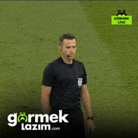 Angry Red Card GIF by Görmek Lazım