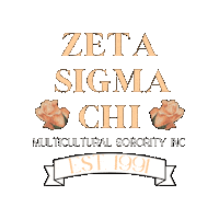 Peach Zsc Sticker by Zeta Sigma Chi