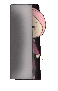 Pink Watching Sticker