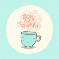 feel better get well soon GIF by Greetings Island