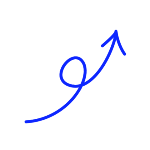 Arrow Ici Sticker by Pixiyo