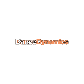 dancedynamicsaustralia dance orange spin d Sticker