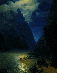 Ivan Aivazovsky Pamela Chougne GIF