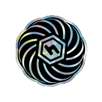 Hexagon Spinning Sticker by HoneyGrove