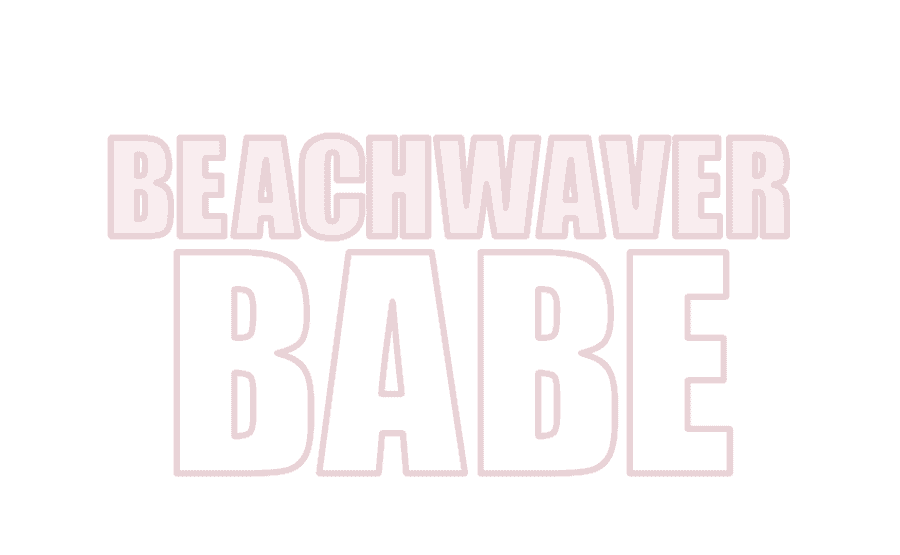 Hair Tools Beachbabe Sticker by The Beachwaver