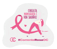 Outubrorosa Sticker by Grupo Oncoclínicas