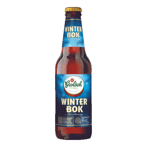 Snow Winter Sticker by Grolsch
