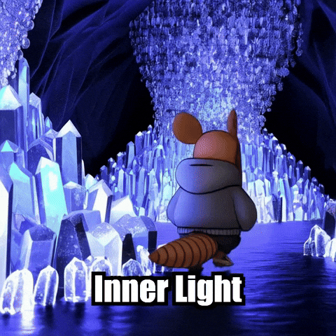 Inner Light Wisdom GIF by Chillo Dillo