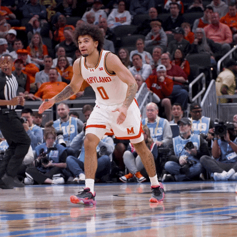 Big Ten Basketball GIF by Maryland Terrapins