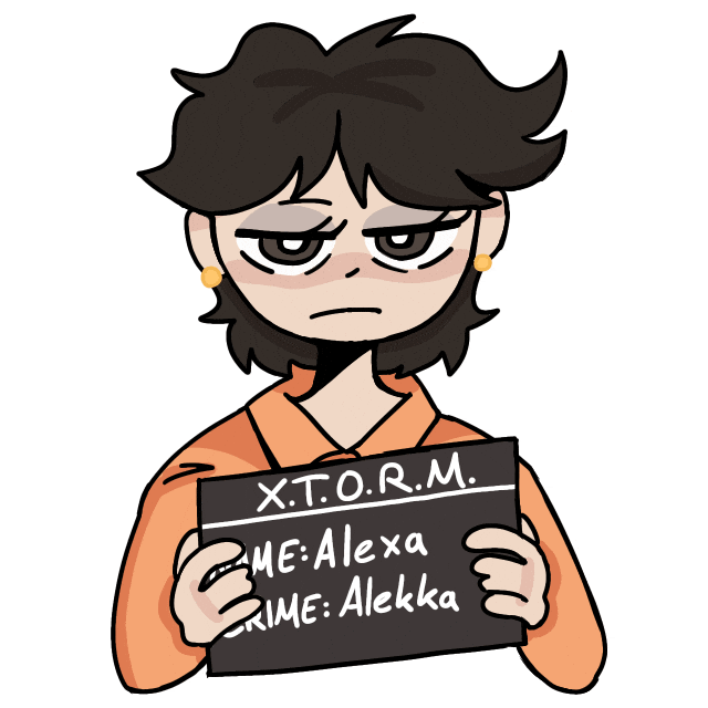 Alexa Mugshot Sticker