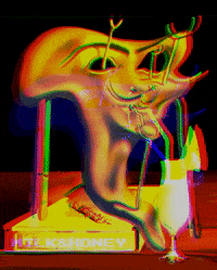 Pop Art Drinking GIF by Xinanimodelacra