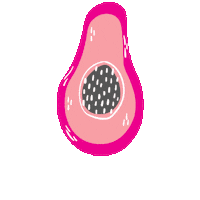 Breakfast Fruit Sticker by Pro Blo Group