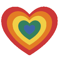 In Love Pride Sticker by Fossil