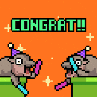 PixelArtFighter meme pixel celebration pixelart GIF