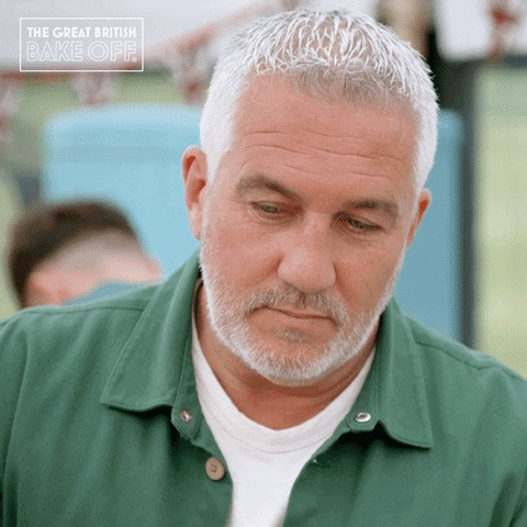 Wait What GIF by The Great British Bake Off