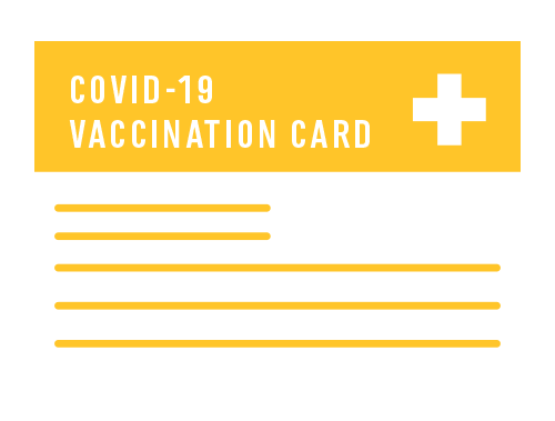 Card Vaccine Sticker by Mary Baldwin University