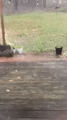 Hailstorm Hits Northern Alabama