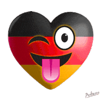 German Love Sticker by PEEKASSO