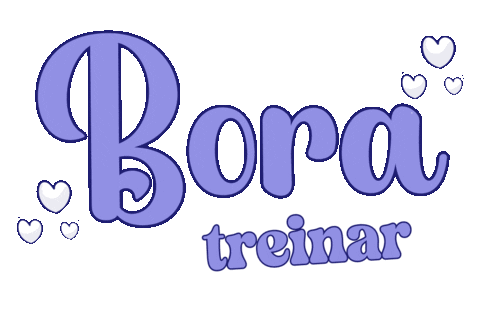 Academia Bora Sticker by Bel Diniz