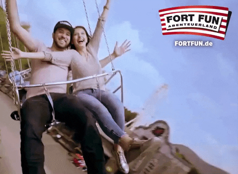Theme Park Couple GIF by FORT FUN Abenteuerland