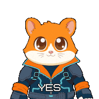 Happy Lets Go Sticker by Hamieverse