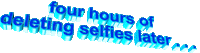blue Sticker by AnimatedText