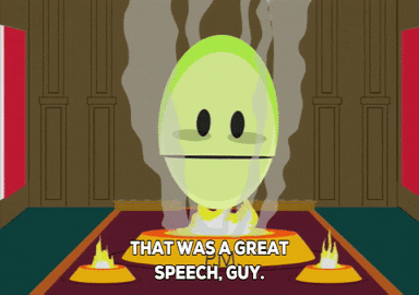 fire speech GIF by South Park 