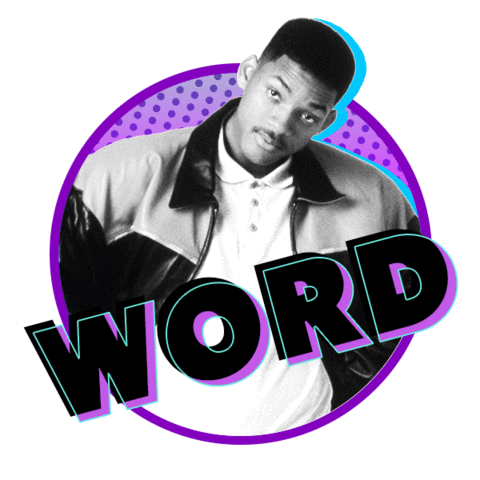 Will Smith Word Sticker by HBO Max