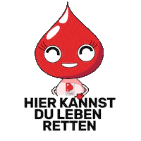 Happy Blood Sticker by blutspendesuhl