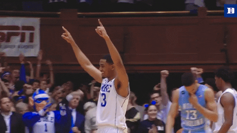 College Basketball Hoops GIF by Duke Men's Basketball